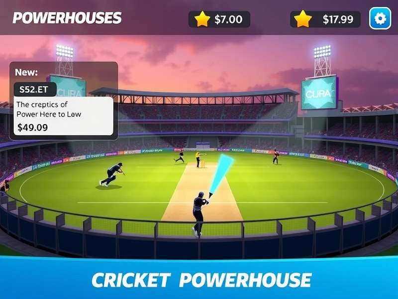 Cricket Powerhouses Gameplay Screenshot